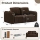 preview thumbnail 10 of 63, Cloud Sofa Corduroy Deep Seat Couch Oversized Compression Loveseat Sofa