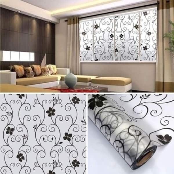 Shop 100 X 45cm Room Bathroom Home Glass Window Door Privacy Film