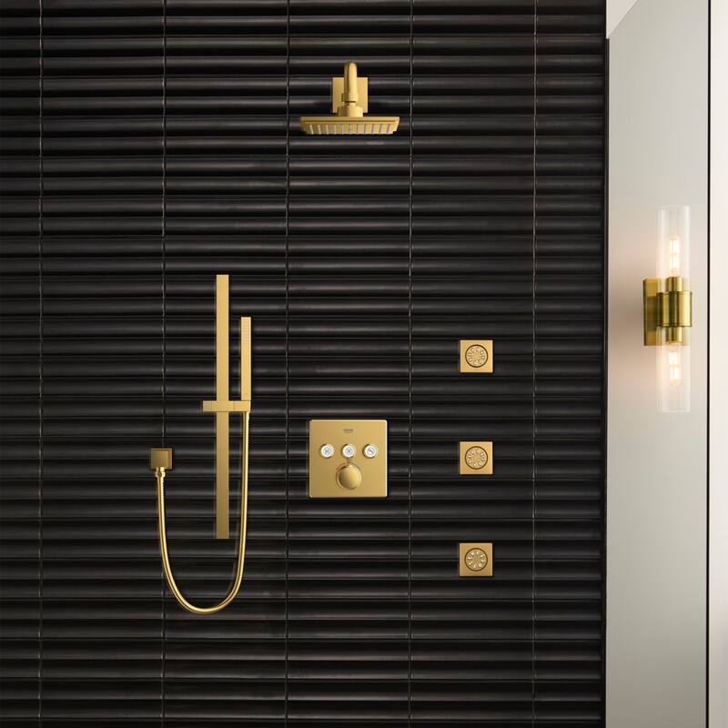 Grohe Euphoria 1.8 GPM Single Function Rain Shower Head with EcoJoy,