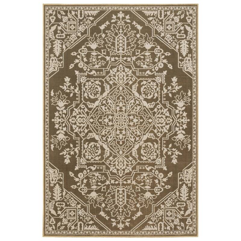 HomeRootsOriental Traditional Rectangle Area Rug