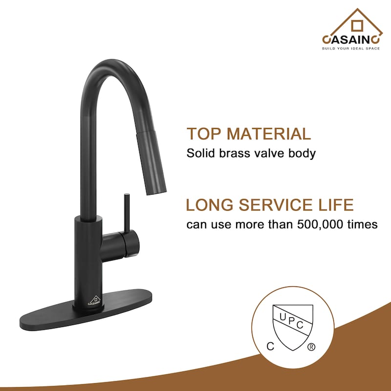 Nano Brushed Stainless Steel Undermount Workstation Kitchen Sink with Touchless Pull-Down Kitchen Faucet and Accessories