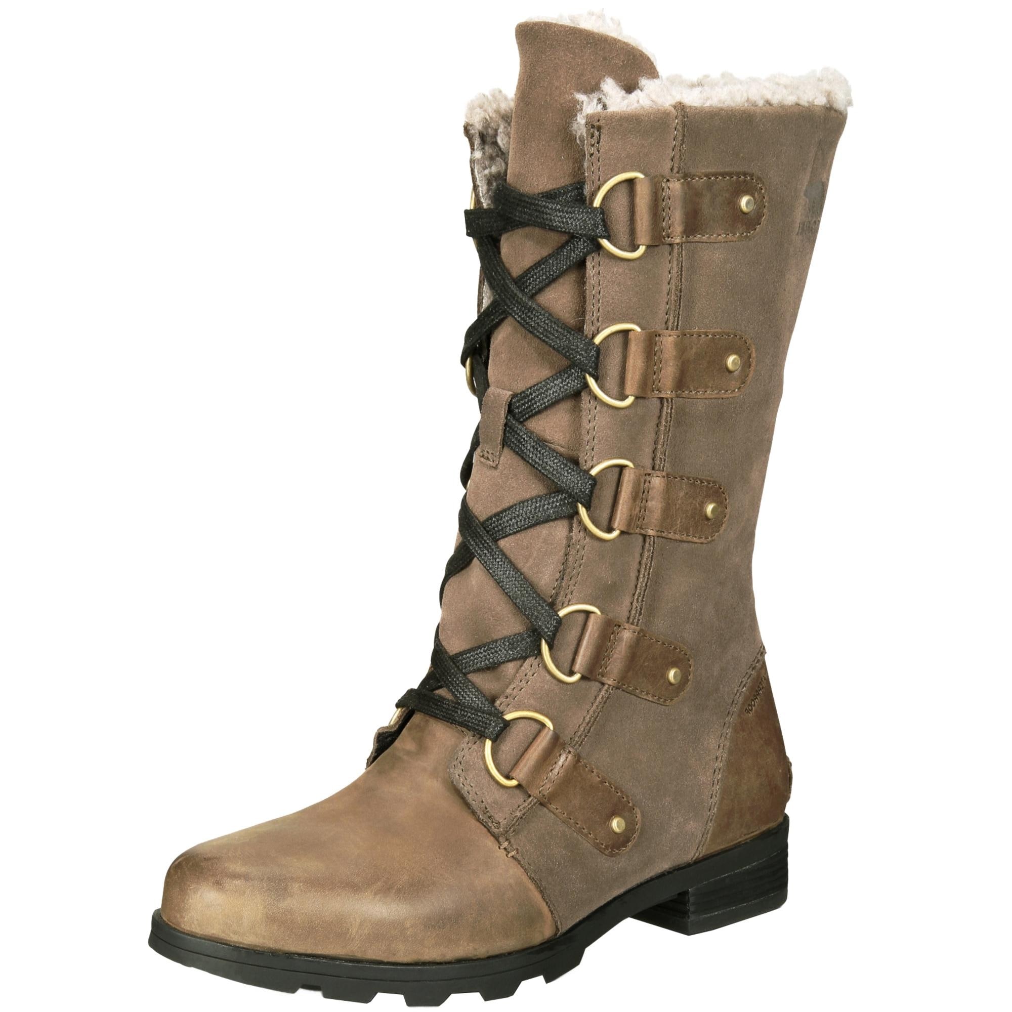 womens sorel emelie lace up boot