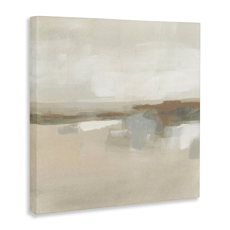 Stupell Abstract Neutral Land Canvas Wall Art Design By June Erica Vess