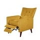 preview thumbnail 10 of 39, Aurora Modern Manual Recliner Set of 2 with Solid Wooden Legs