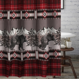 Greenland Home Fashions Timberline Bath & Shower Curtain