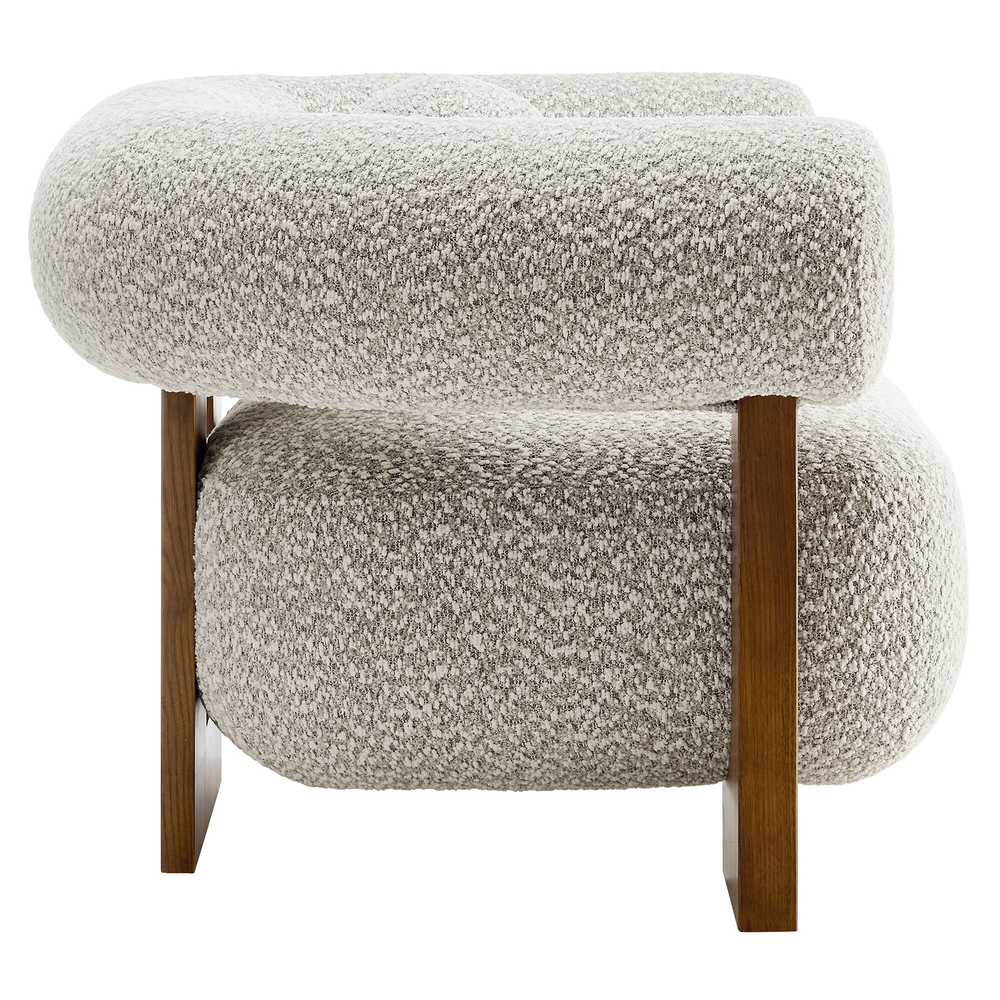 Jace Boucle Accent Chair - Overstock - 41101660