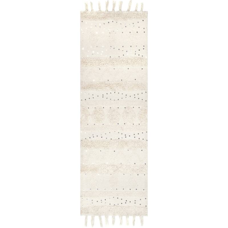 Chandy Textured Wool Area Rug