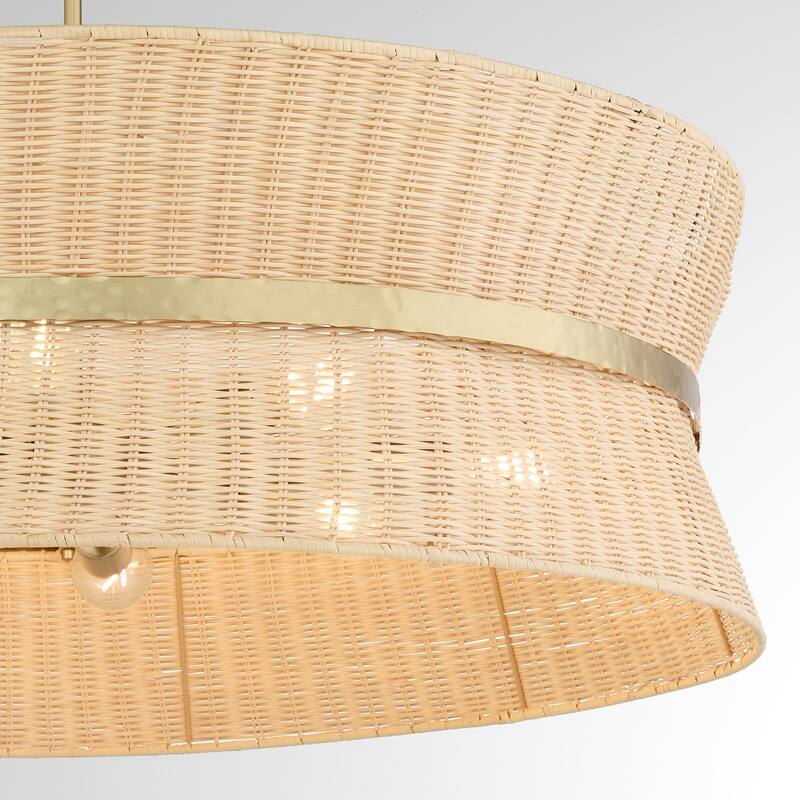 Quorum International 6123-8 Fairview 8 Light 36" Wide Pendant with