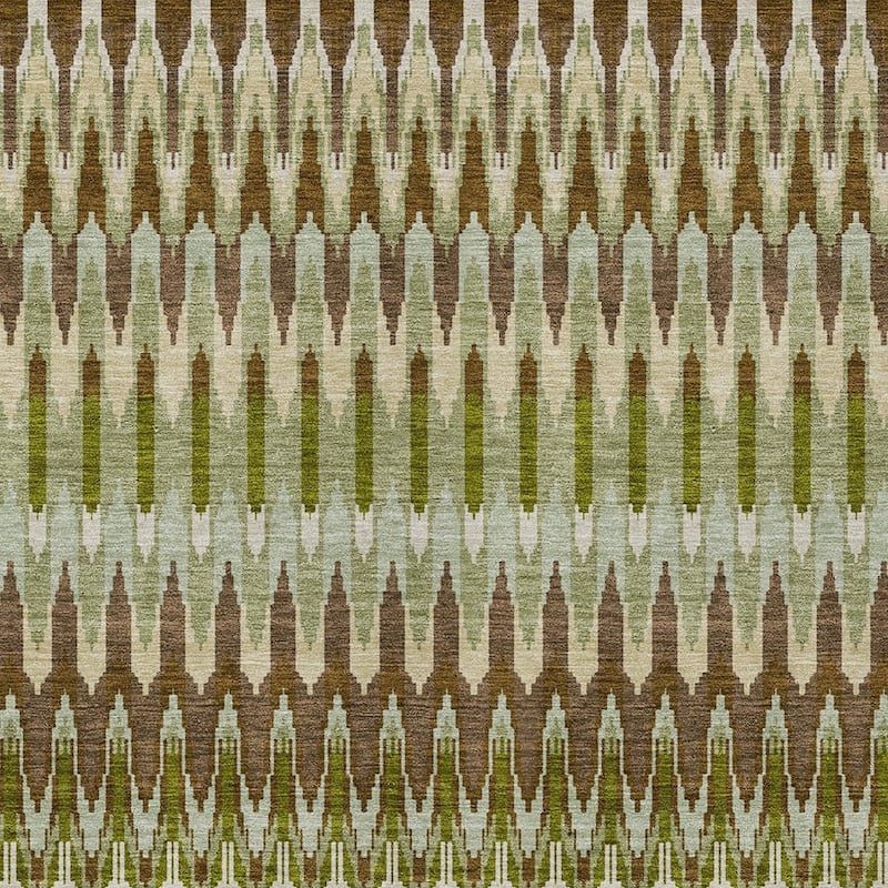 HomeRoots Southwestern Transitional Rectangle Outdoor Rug