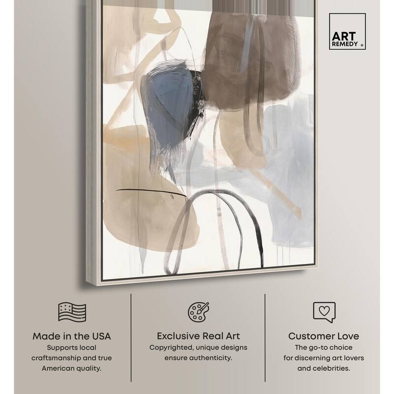 Freeform Movement I Canvas by Art Remedy