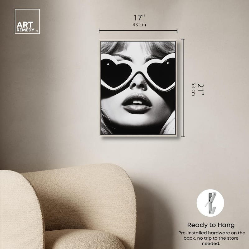 Love Through the Lens Canvas by Art Remedy