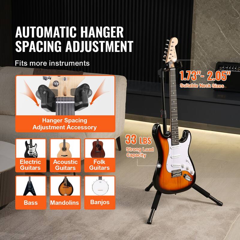 Tripod Guitar Stand for Guitar Acoustic Electric Classical Bass