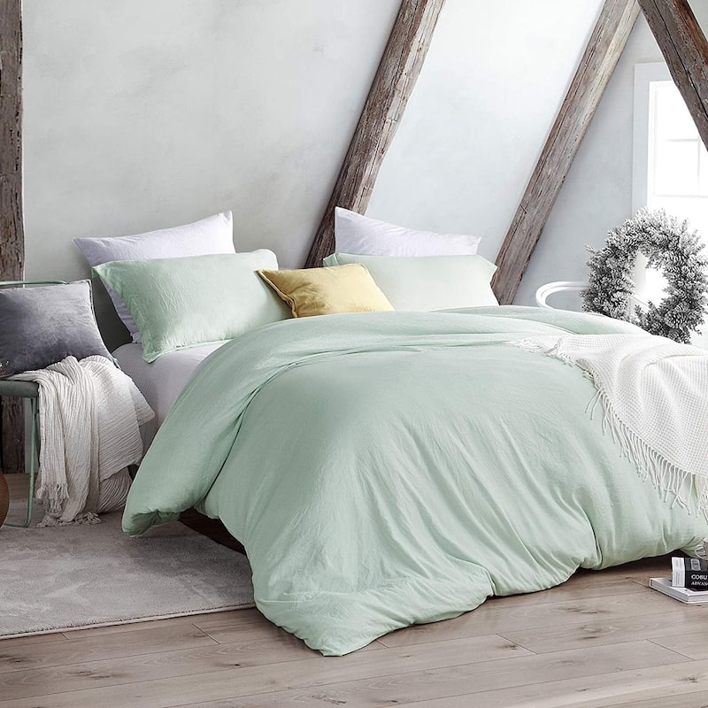 Natural Loft Oversized Comforter Set - Hint of Mint