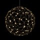 preview thumbnail 1 of 0, Golden Lighting 5462-32 Spheris 32" Wide Pendant Natural Brass