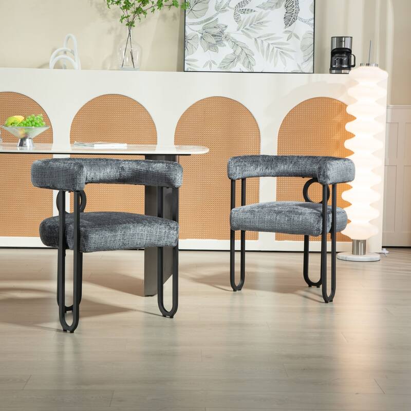 Mid Century Style Dining Chair Set of 2