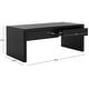 preview thumbnail 40 of 46, SAFAVIEH Home Collection Rune Coffee Table W/ Drawers - 47" L x 24" D x 20" H