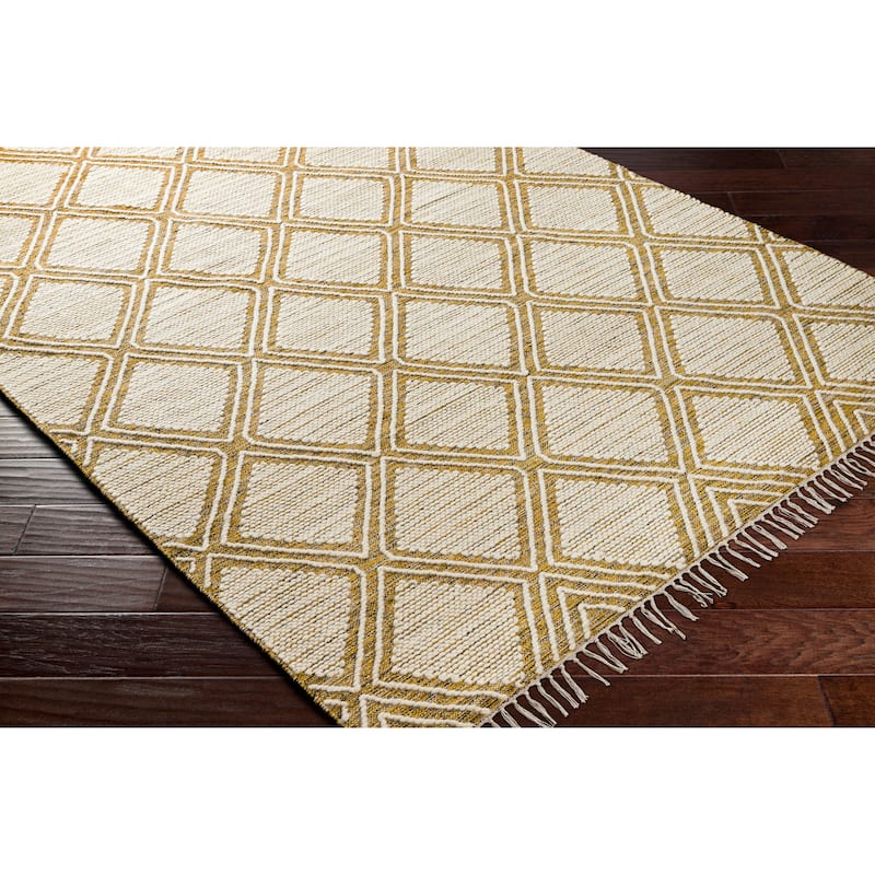 Livabliss Malia Handmade Moroccan Trellis Area Rug