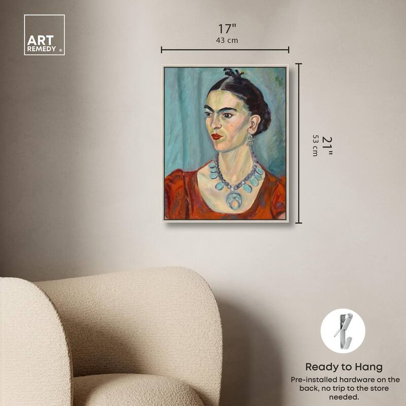 Frida Kahlo by Magda Pach 1933 Canvas by Art Remedy