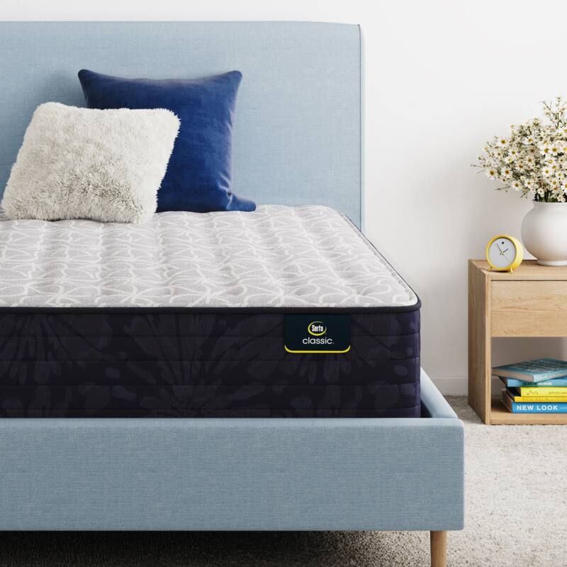 Serta Classic Clarks Hill Elite LTD 13" Firm Mattress Set