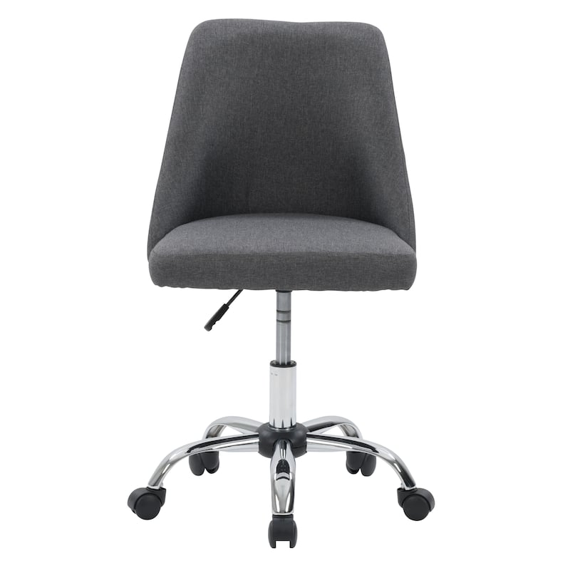 CorLiving Marlowe Upholstered Armless Task Chair - Grey