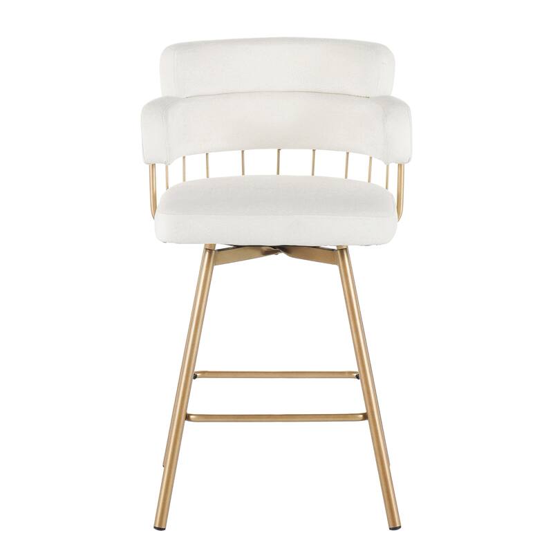 26" Counter Height Bar Stools Set Of 2