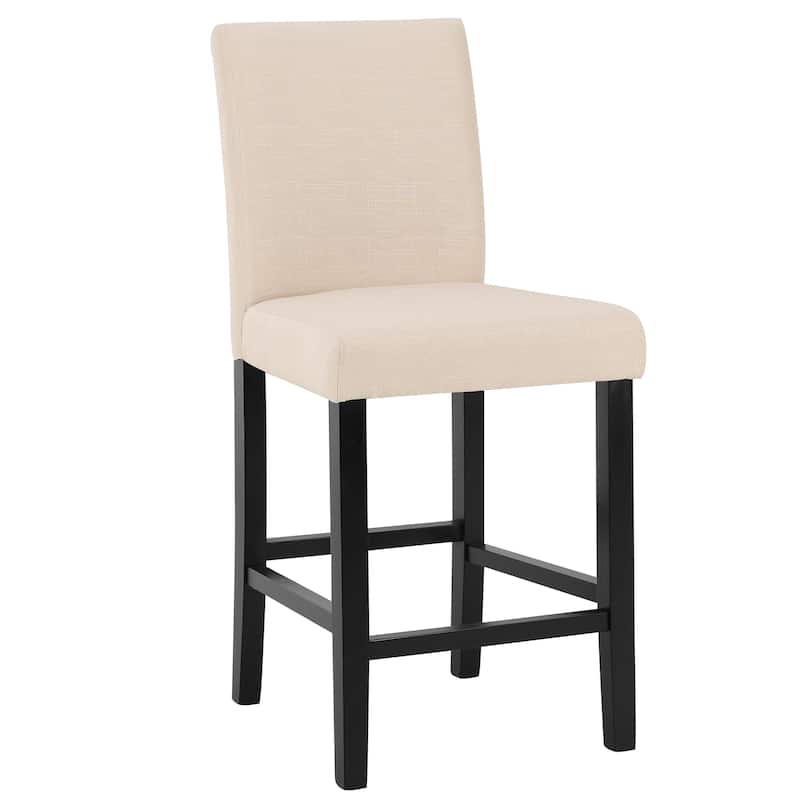 24 Inches Counter Height Bar Stools with Back Set of 2