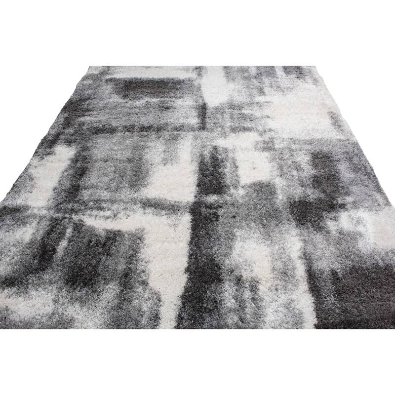Noori Rug Lux Walsh Abstract Modern 2-inch Thick Shag Rug
