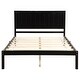 preview thumbnail 55 of 62, Solid Wood Platform Bed Frame with Headboard & Strong Slats Support