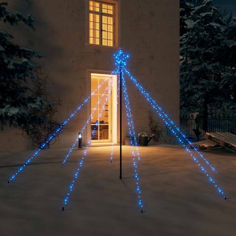 vidaXL Christmas Tree Lights Indoor Outdoor 400 LEDs Blue 8.2'