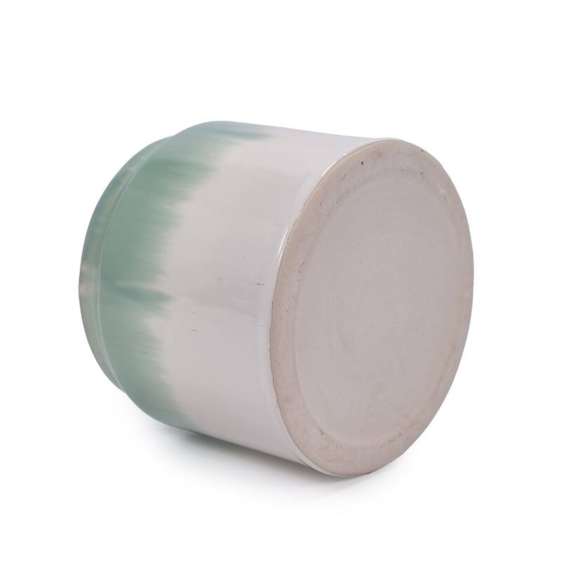 Elegant Ombre Glaze Non-Porous Ceramic Planters Pot for Aquatic Plants