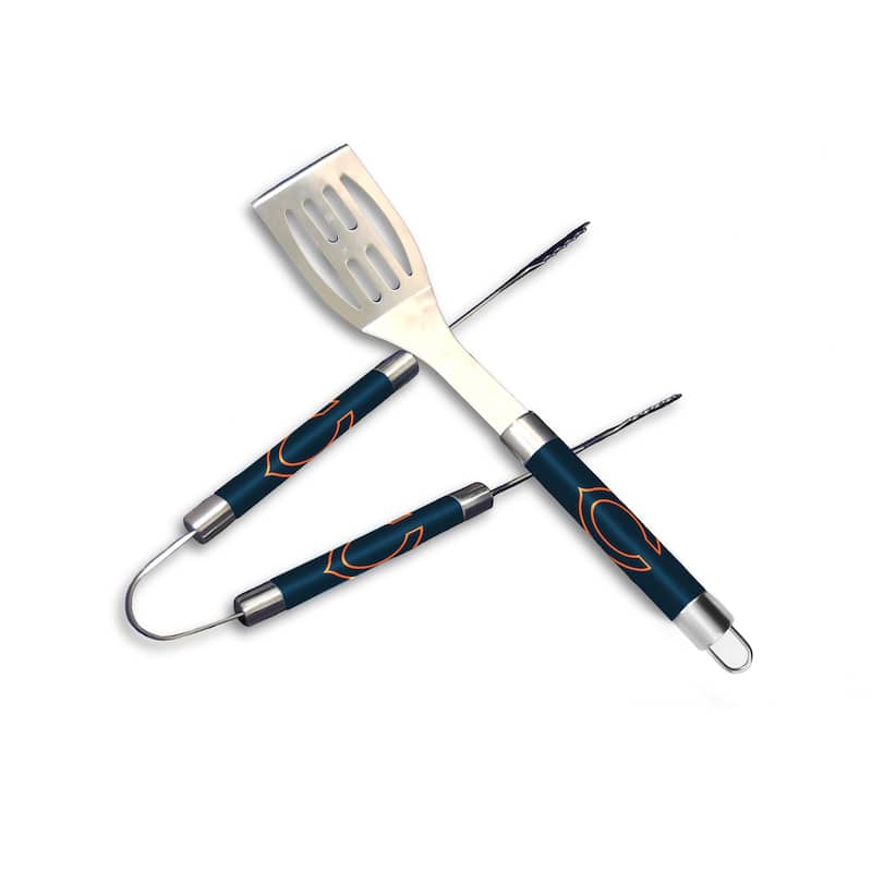 NFL Chicago Bears 3 Piece BBQ Utensil Set - N/A