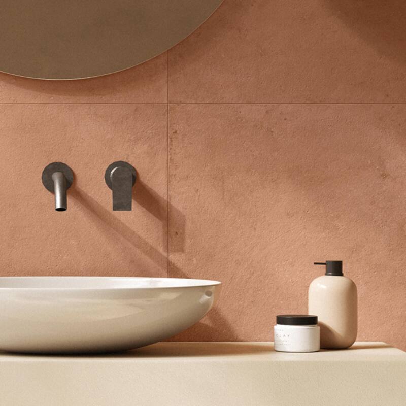 Merola Tile Cythere Rosso Veneziano 23-1/2" x 47" Porcelain Floor and Wall Tile