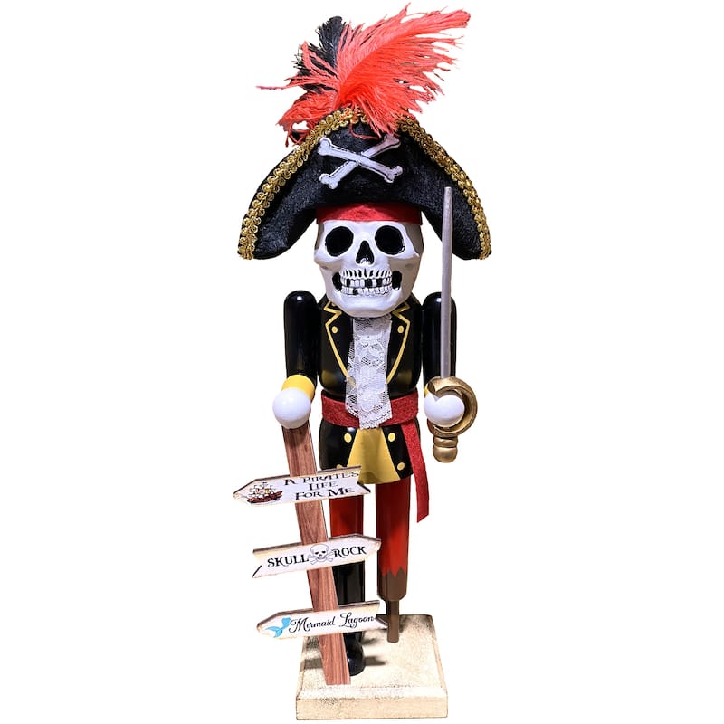14" A Pirate's Life Nutcracker