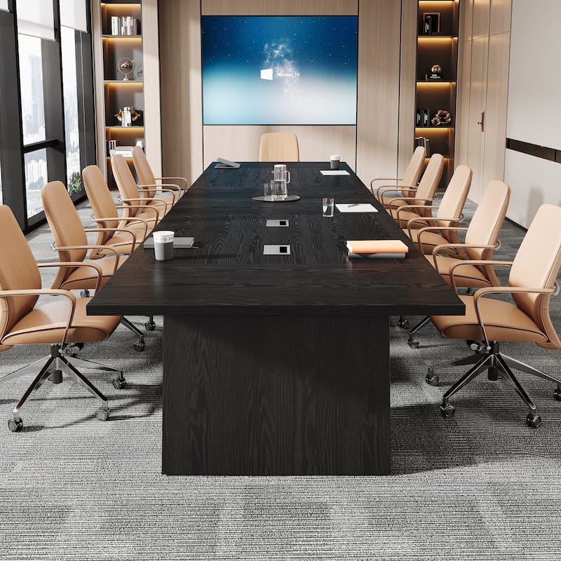 8ft Conference Table, Modern Office Meeting Room Table