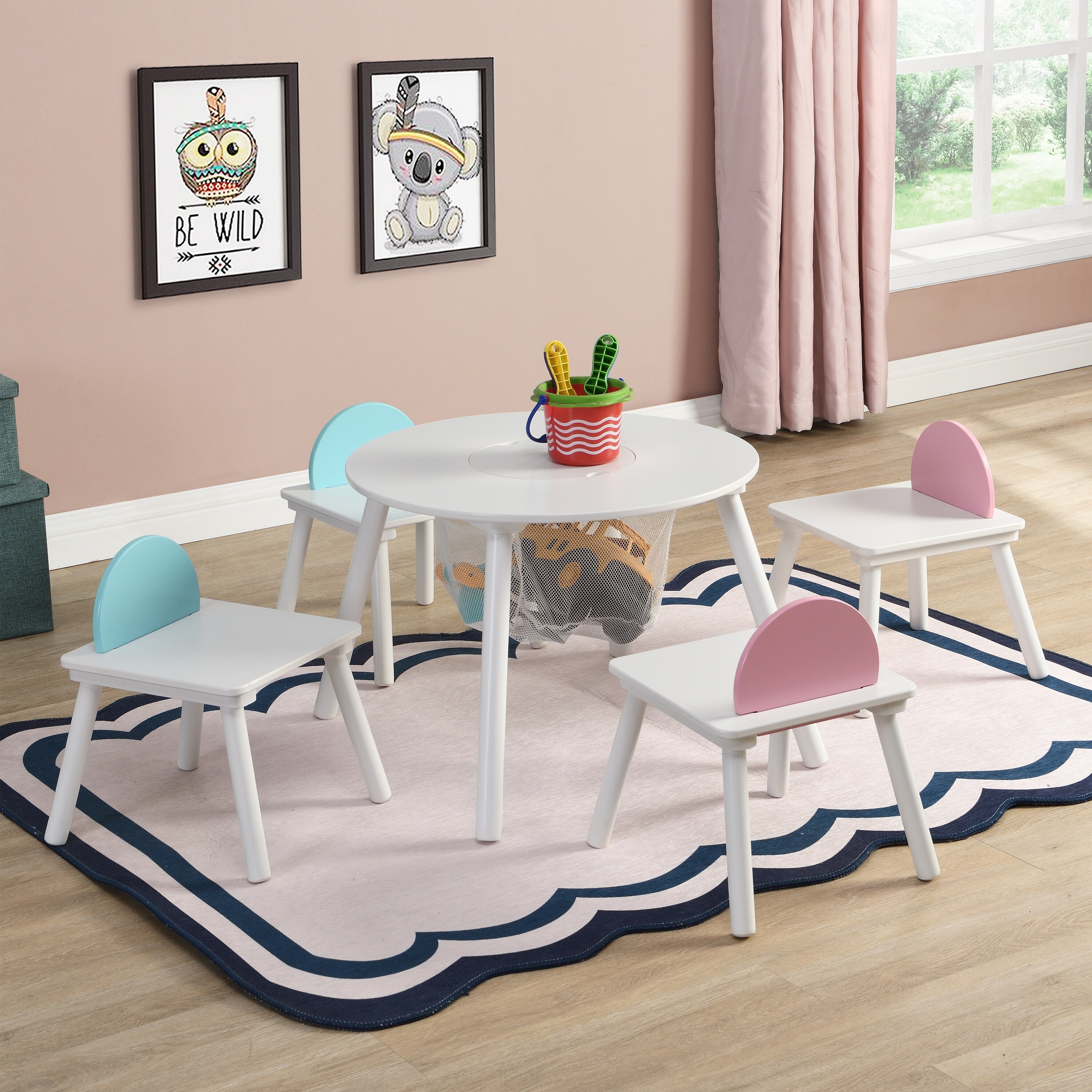 Kids 5 piece table and chairs 2025