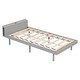 preview thumbnail 16 of 30, Twin Size Bed Frame with Storage Headboard and USB Ports, Kids Twin Bed with Support Slat, Wooden Twin Platform Bed for Bedroom
