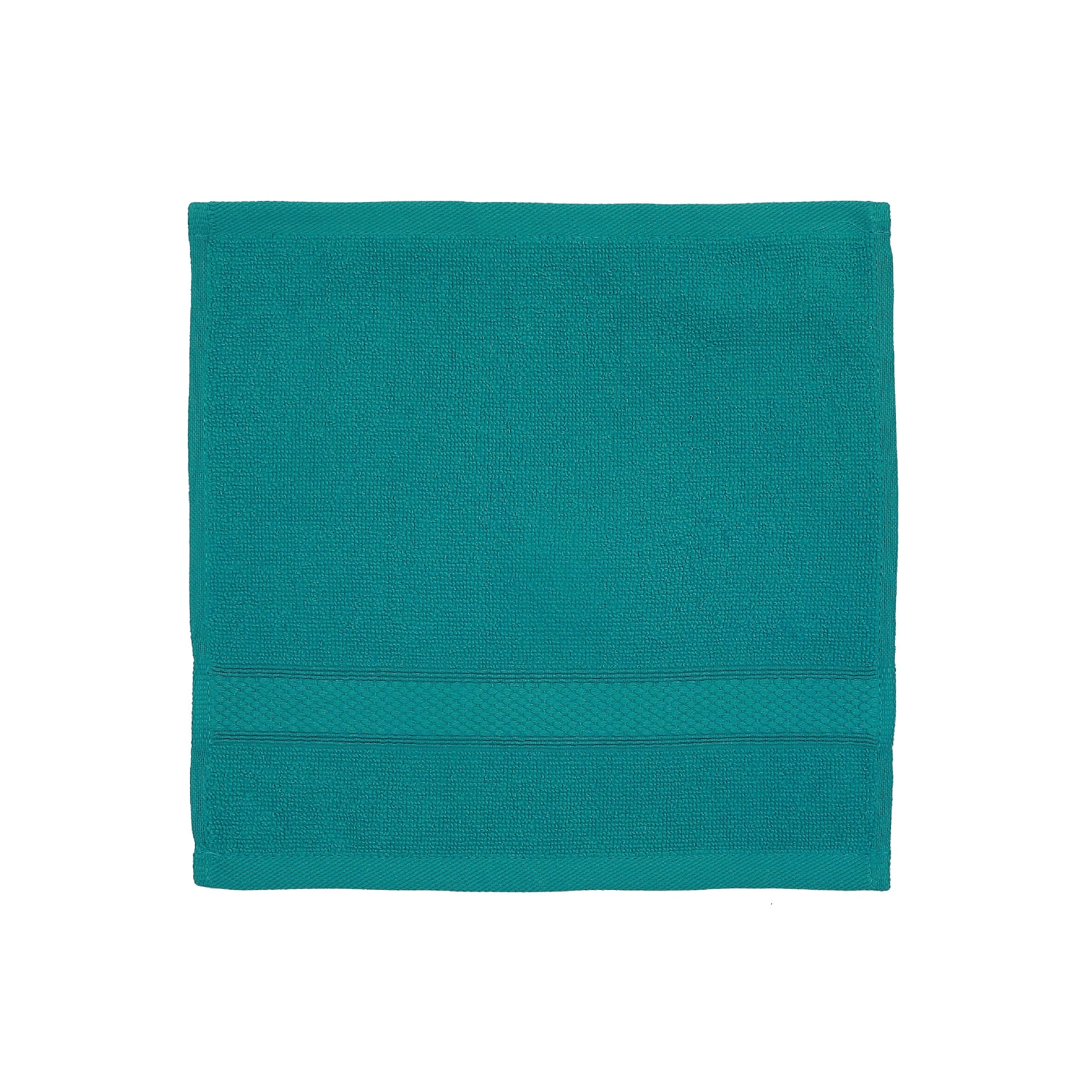 Nova Wash Cloth 12" X 12" Teal - Set of 6