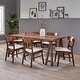 preview thumbnail 2 of 58, Idalia Mid-Century Modern 7 Piece Dining Set by Christopher Knight Home