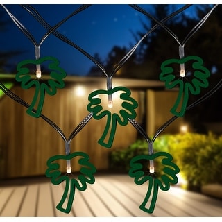 MIDNIGHT PALMS BOTANICAL WIDE LED TWO PIECE SET