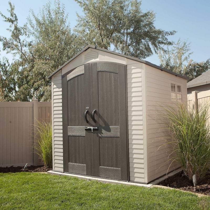 Lifetime 7 ft. x 7 ft. Deluxe Storage Shed
