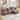 101.1" L-Shaped Chenille Sectional Sofa with Waist Pillows and Ottoman