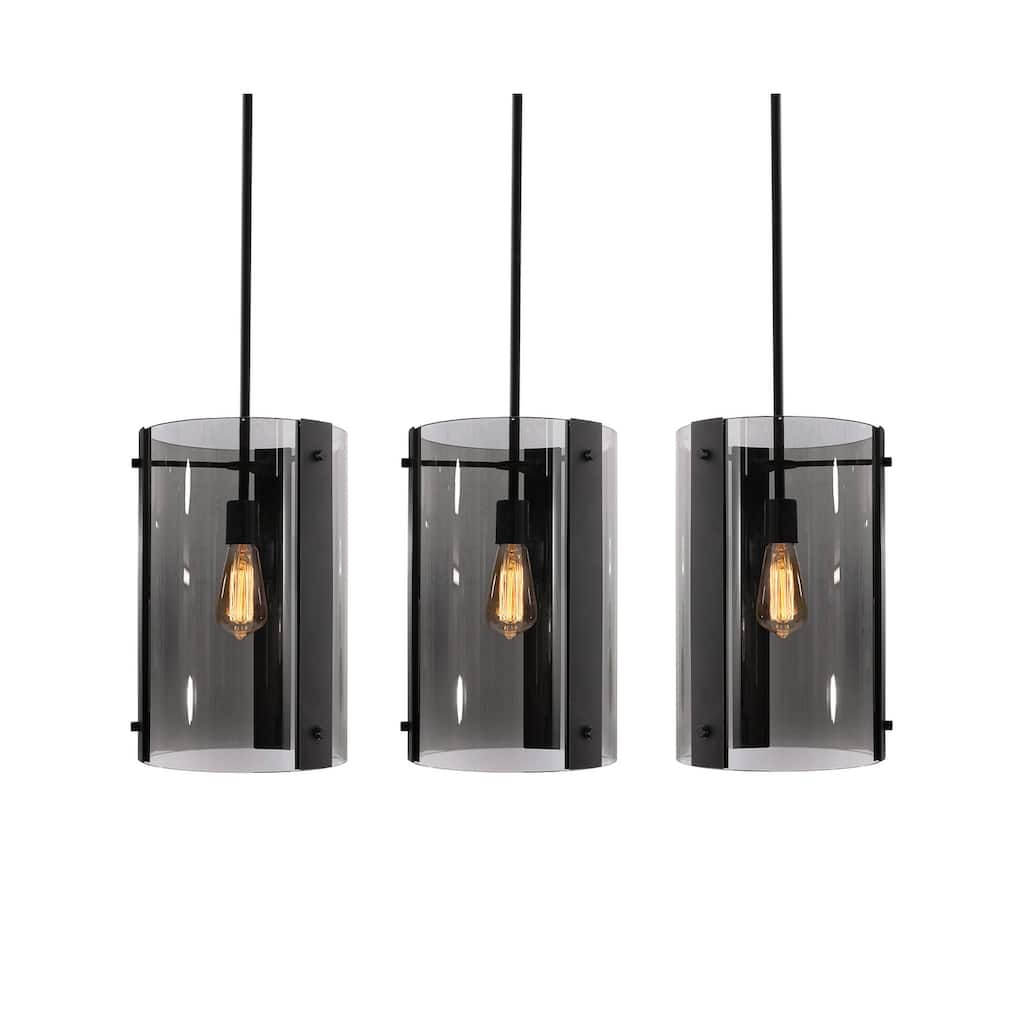 AFX DNAP10MBLNR3 Dana 3 Light 10" Wide Multi Light Pendant