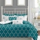 preview thumbnail 10 of 33, Shatex Kids 2 Piece Geometric Comforter Set Green-2 - Twin