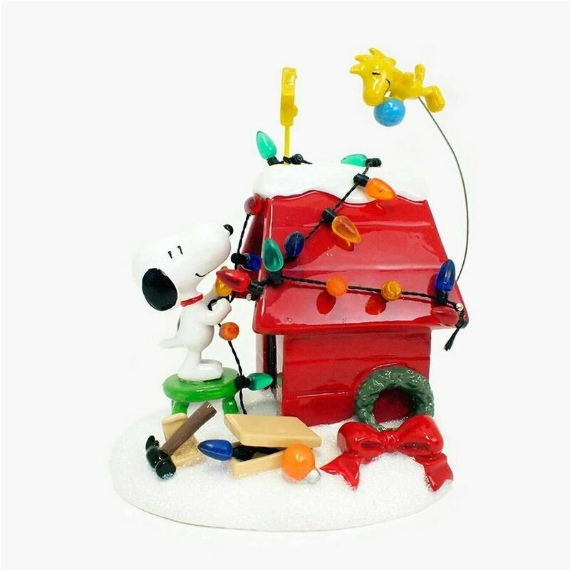 Dept 56 Peanuts Getting Ready For Christmas Figurine