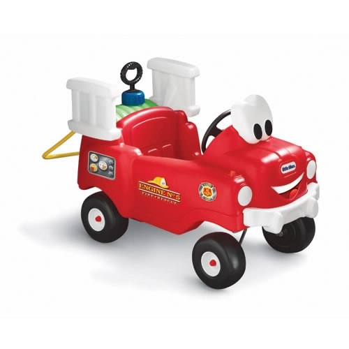 Little tikes fire engine slide sales