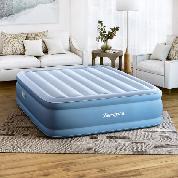 Simmons Rest Aire 17 Queen Air Mattress with Pump