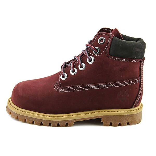 burgundy timberlands toddler