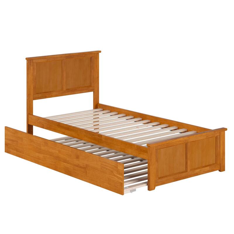 AFI Madison Platform Bed with Matching Footboard & Trundle