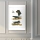 preview thumbnail 7 of 8, Gordon Setter -Premium Gallery Wrapped Canvas