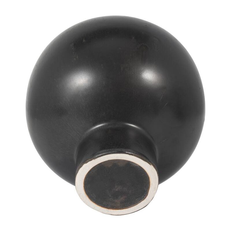 Sagebrook Home Neutral Round Modern Ceramic Bubble Vase